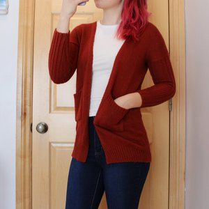 Burnt Orange Cardigan